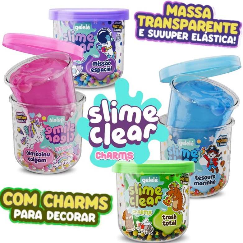 SLIME CLEAR CHARMS GELELE